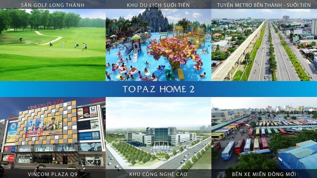 Tiện ích ngoại khu dự án Topaz Home 2​