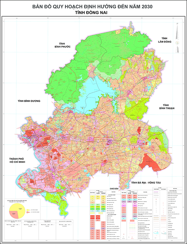 Bản đồ quy hoạch Đồng Nai huyện Vĩnh Cửu